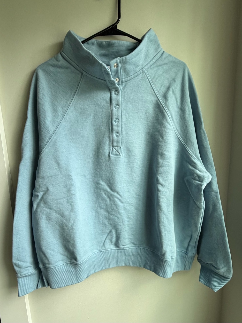 Parke x Target Snap Mockneck sweatshirt L/XL